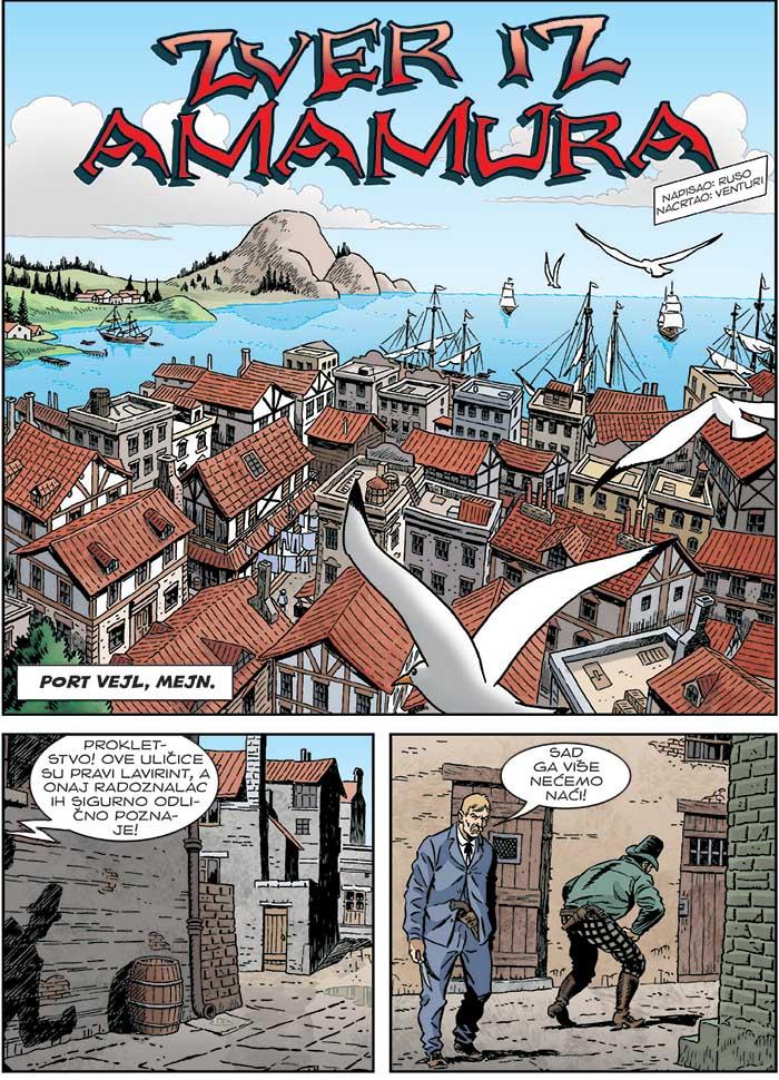 ZAGOR - OBOJENI PROGRAM 96 Zver iz Amamura 