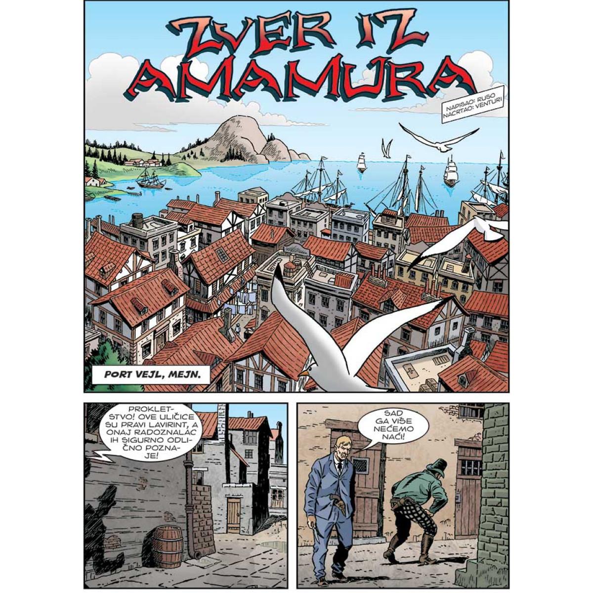 ZAGOR - OBOJENI PROGRAM 96 Zver iz Amamura 