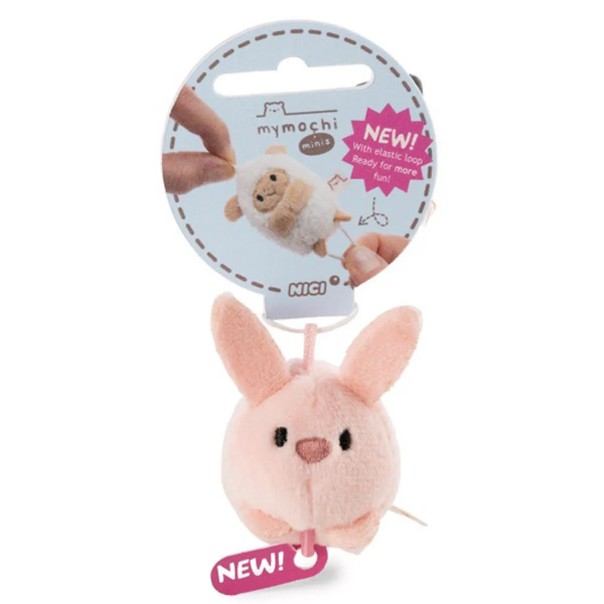 Plišani privezak ZEKA PIBU 5cm MYMOCHI 