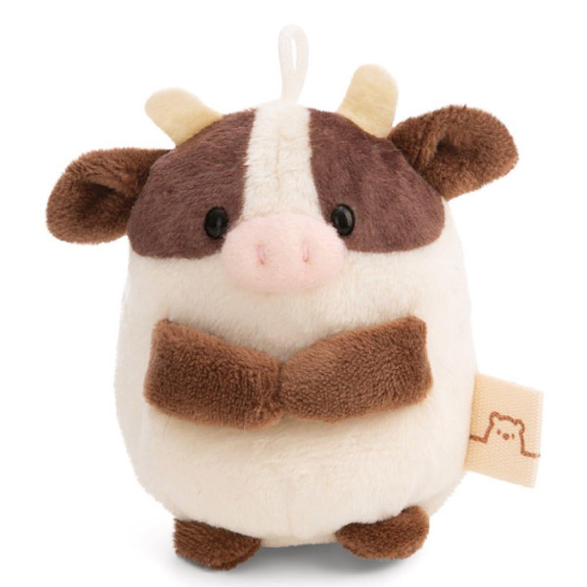 Plišana igračka KRAVA MOONA u kostimu sladoleda 8cm MYMOCHI 