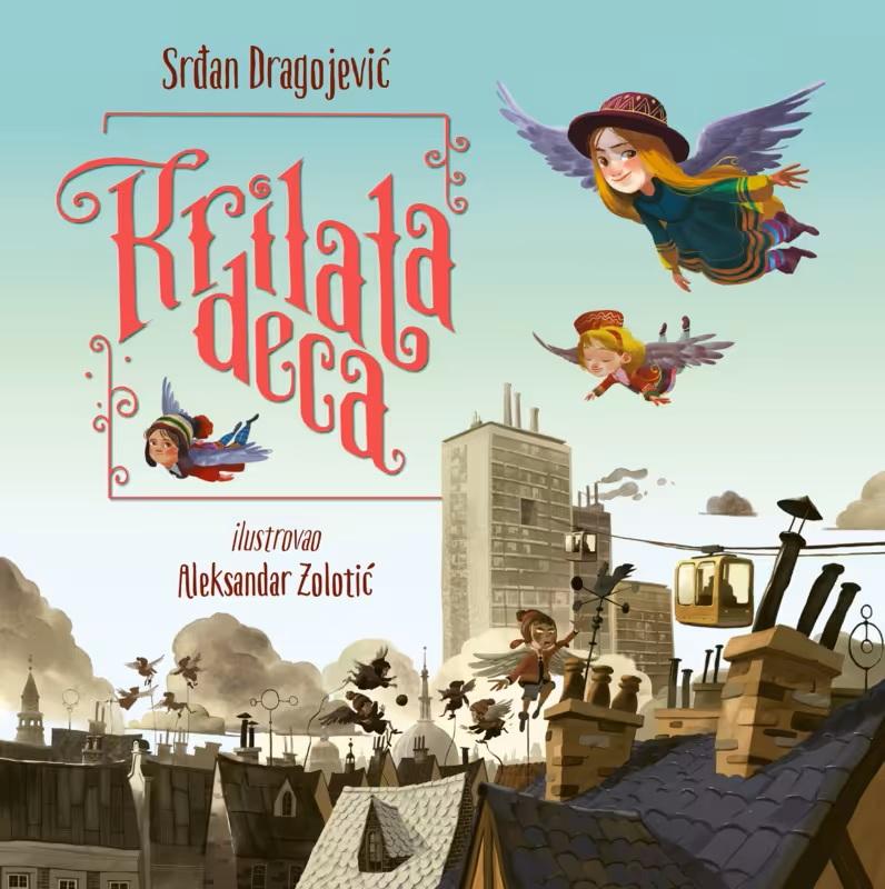 KRILATA DECA - mek povez 