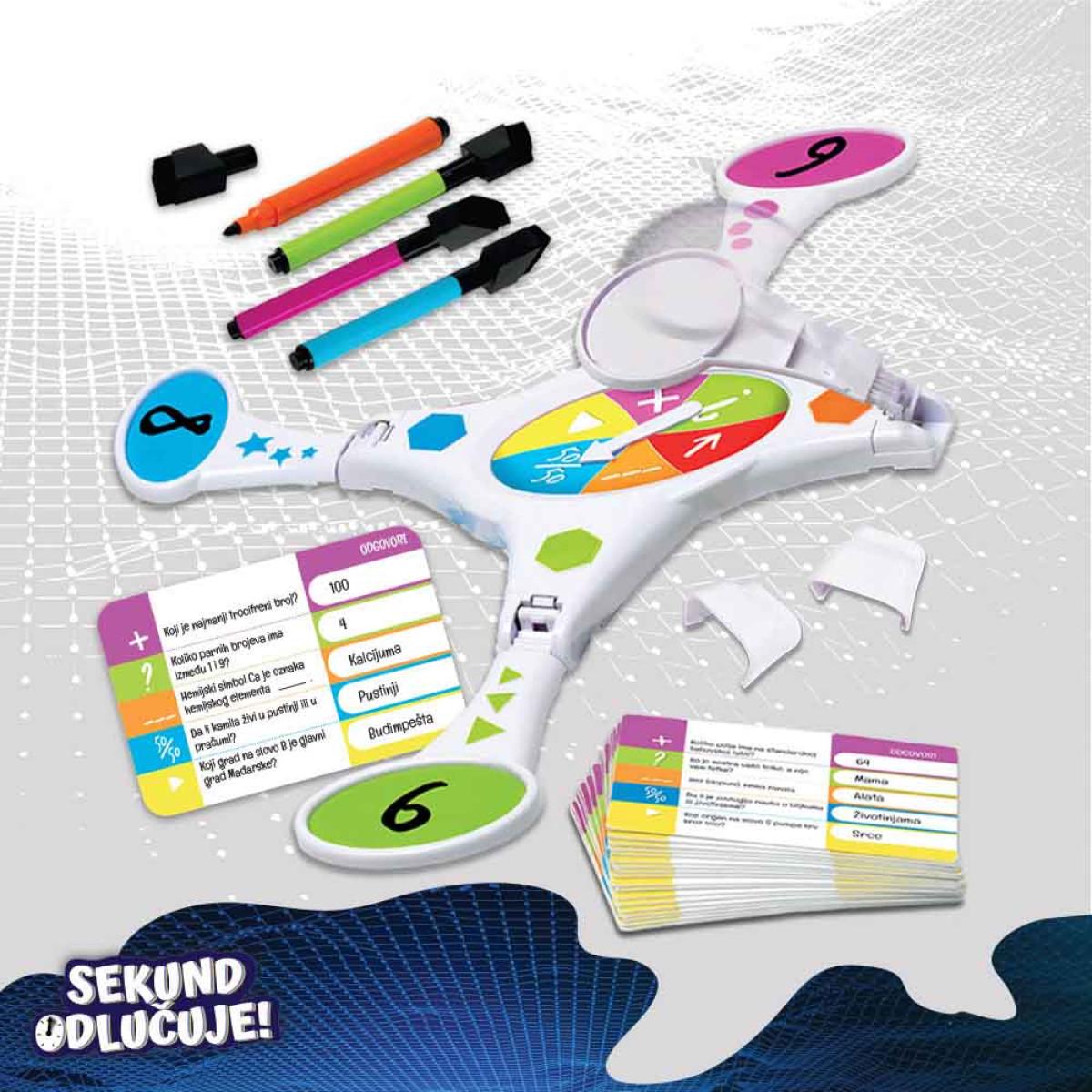 Društvena igra SEKUND ODLUČUJE 