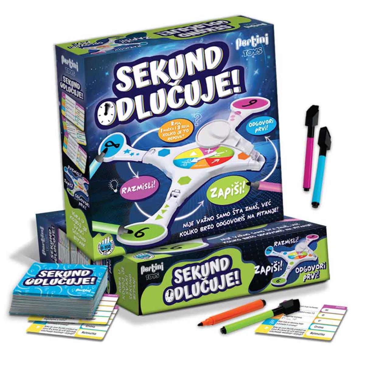 Društvena igra SEKUND ODLUČUJE 