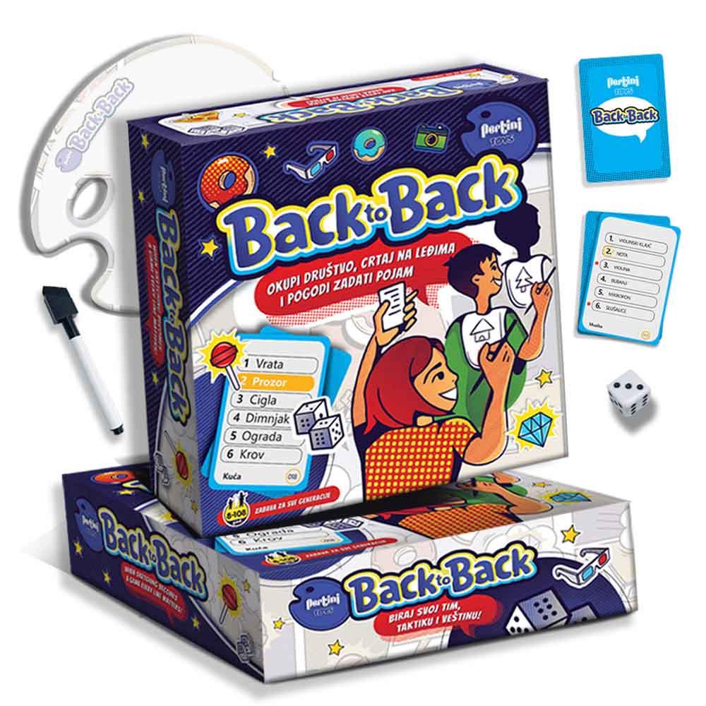 Društvena igra BACK TO BACK 