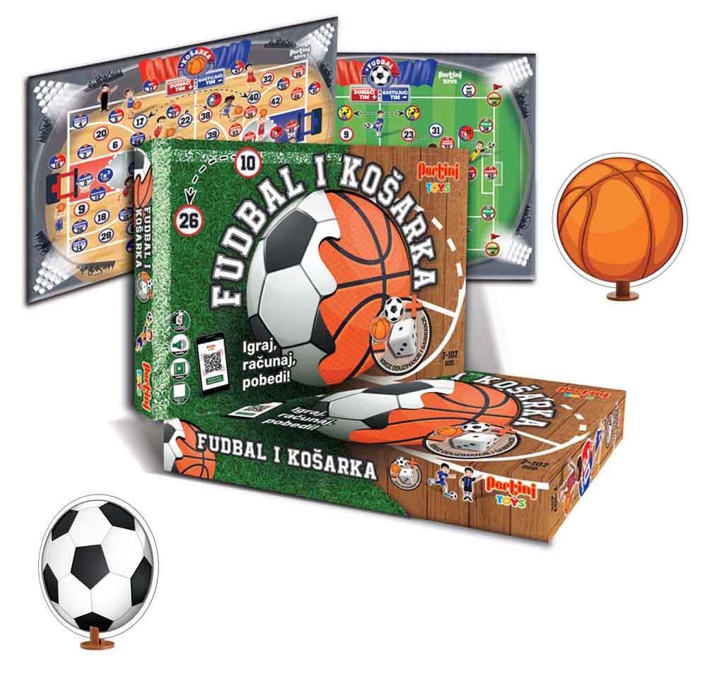 Društvena igra FUDBAL I KOŠARKA KROZ SABIRANJE I ODUZIMANJE 