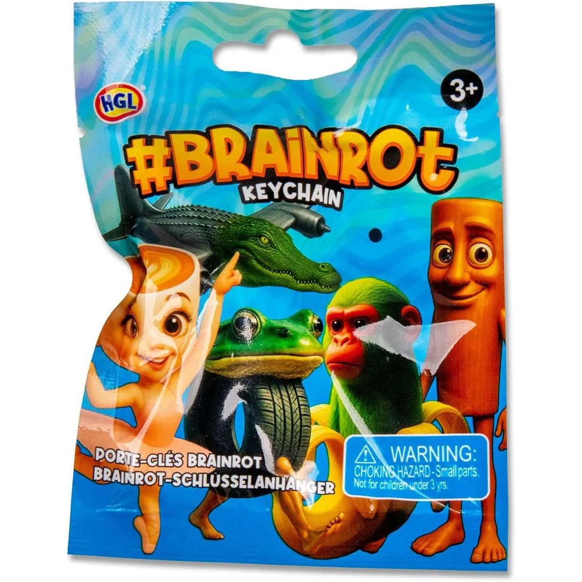 Privezak za ključeve HGL - BRAINROT (Više vrsta) 