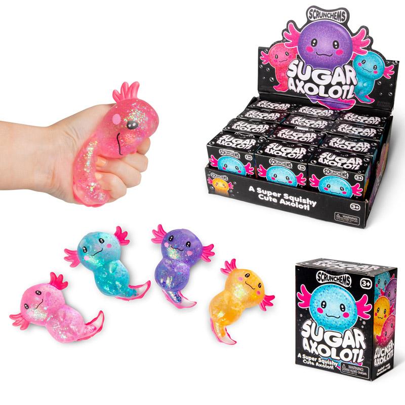 SCRUNCHEMS antistres igračka VODENI ZMAJ - ČETIRI VRSTE 