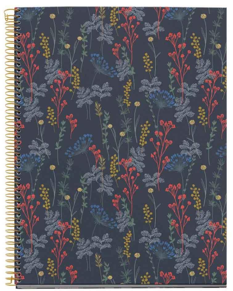 Notes NIGHT HIDDEN FOREST A4 linije 