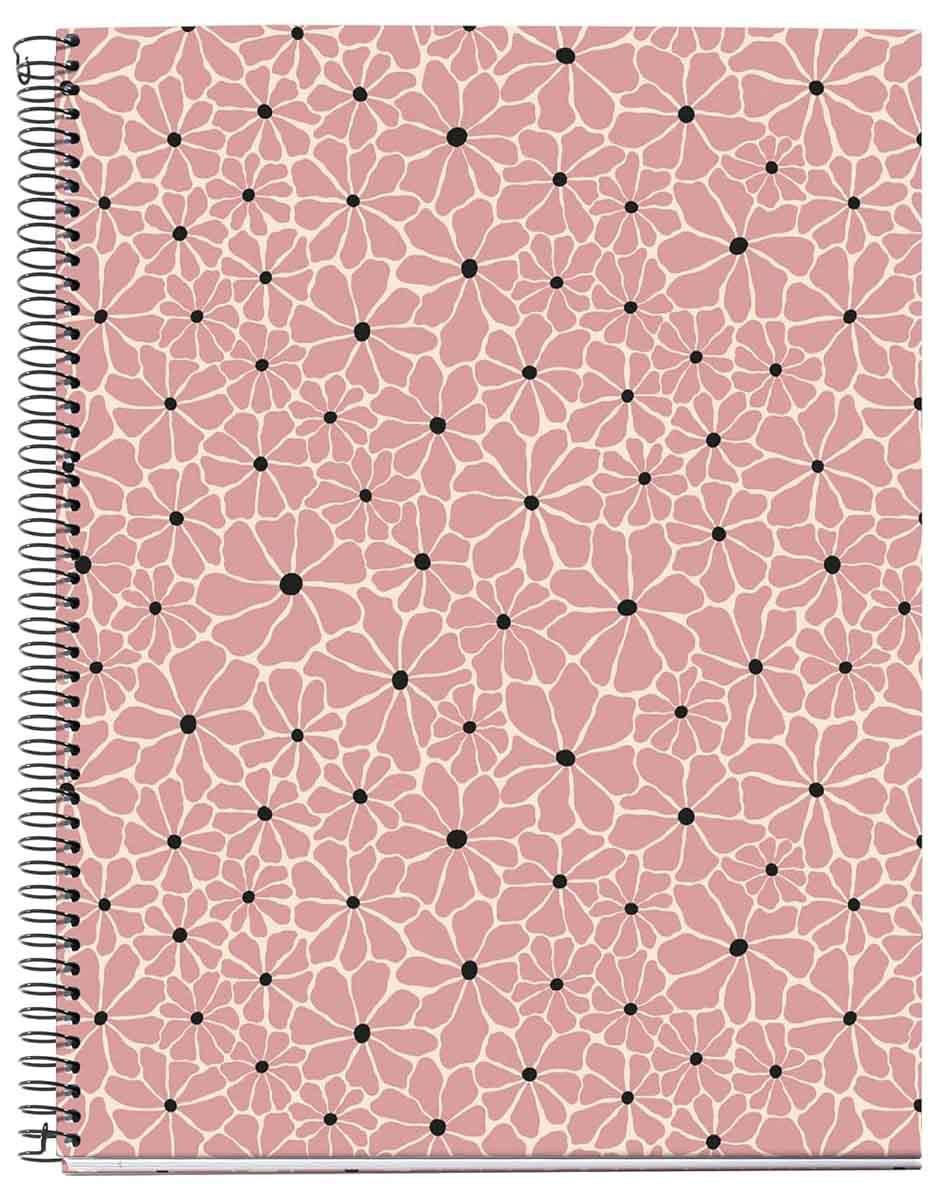 Notes BLUSH BOHO ESSENCE A4 kvadratići 