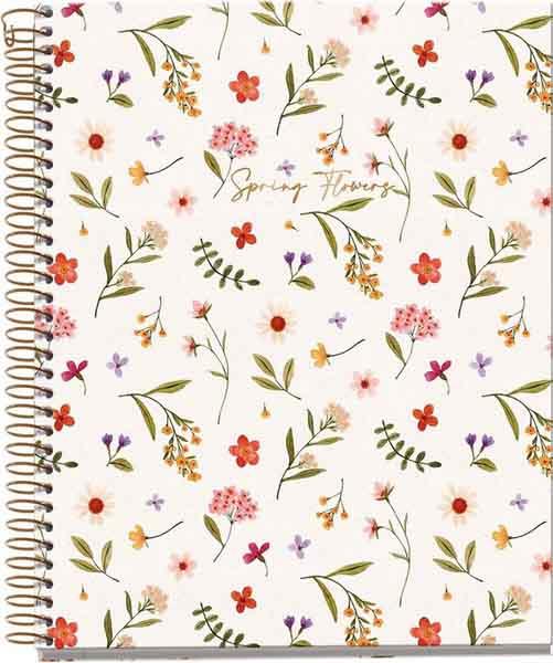 Notes CREMA SPRING FLOWERS A5 