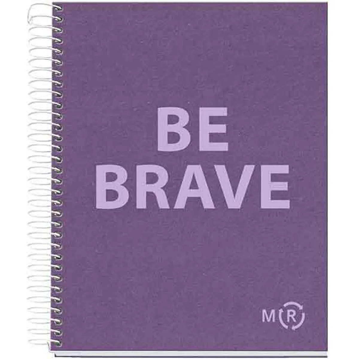 Notes BE BRAVE ECO AMETHYST A5 kvadratići 