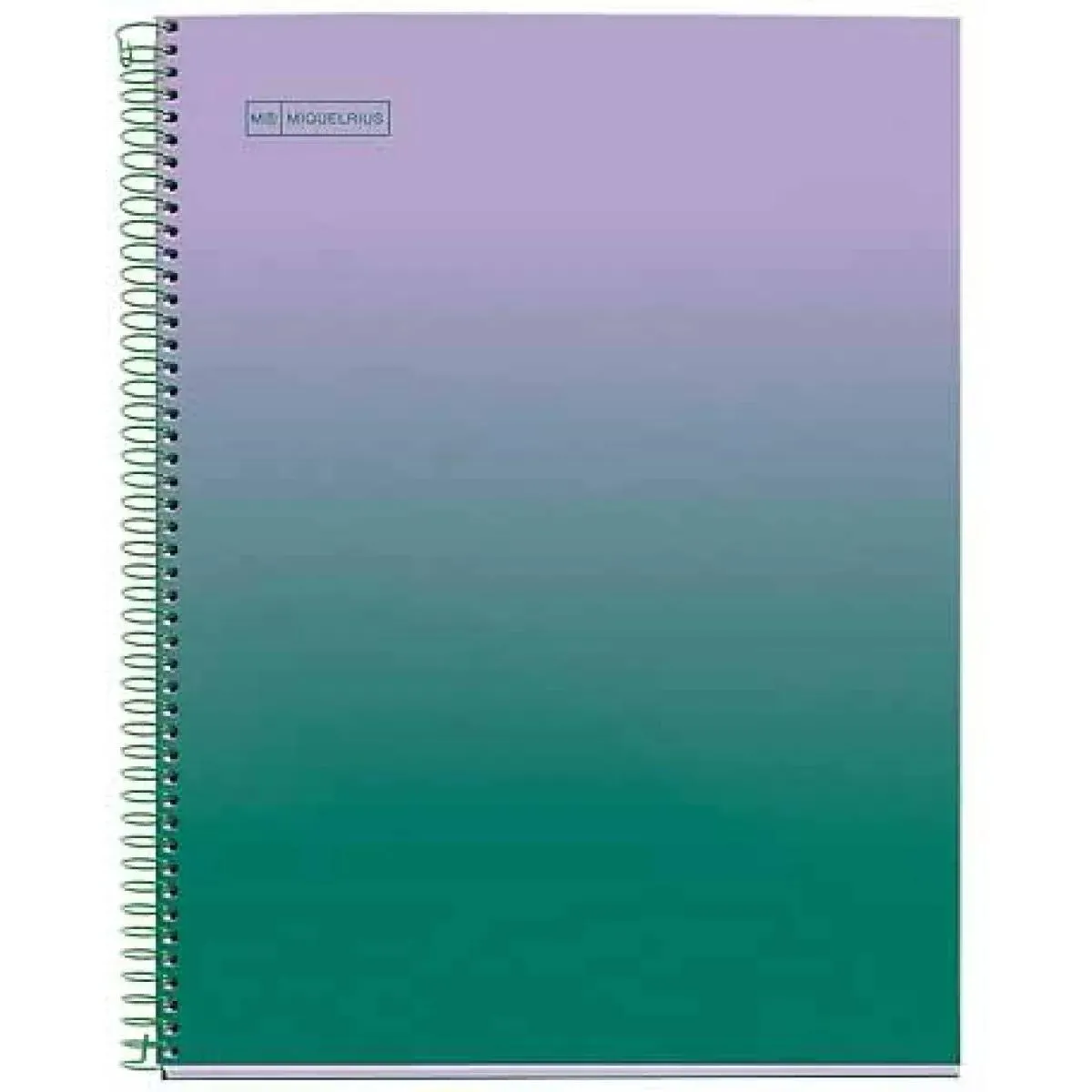 MIQUELRIUS notes A4 GRADIENT LAVANDA&VERD kvadratići 