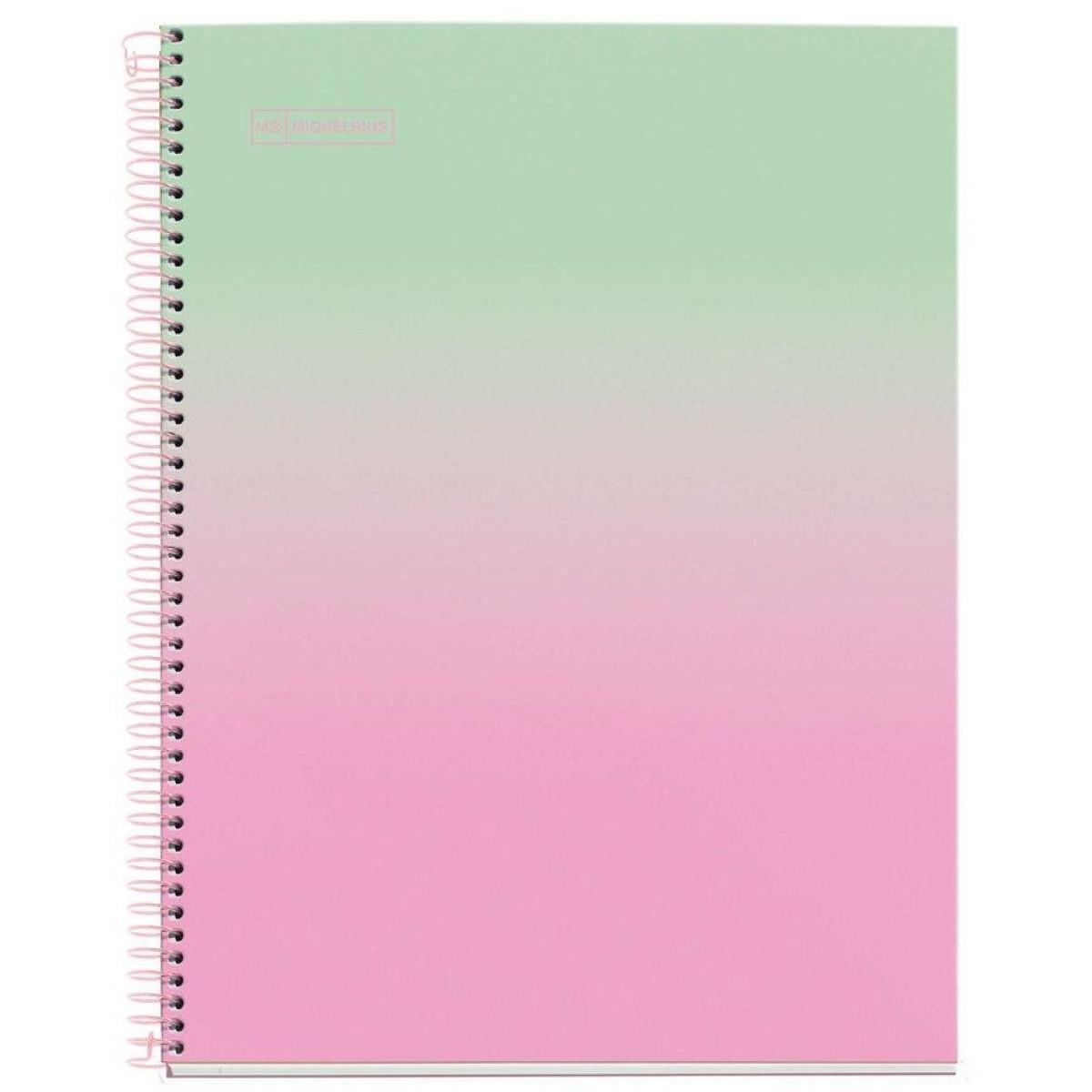 MIQUELRIUS notes  A4 GRADIENT ROSA & MINT 