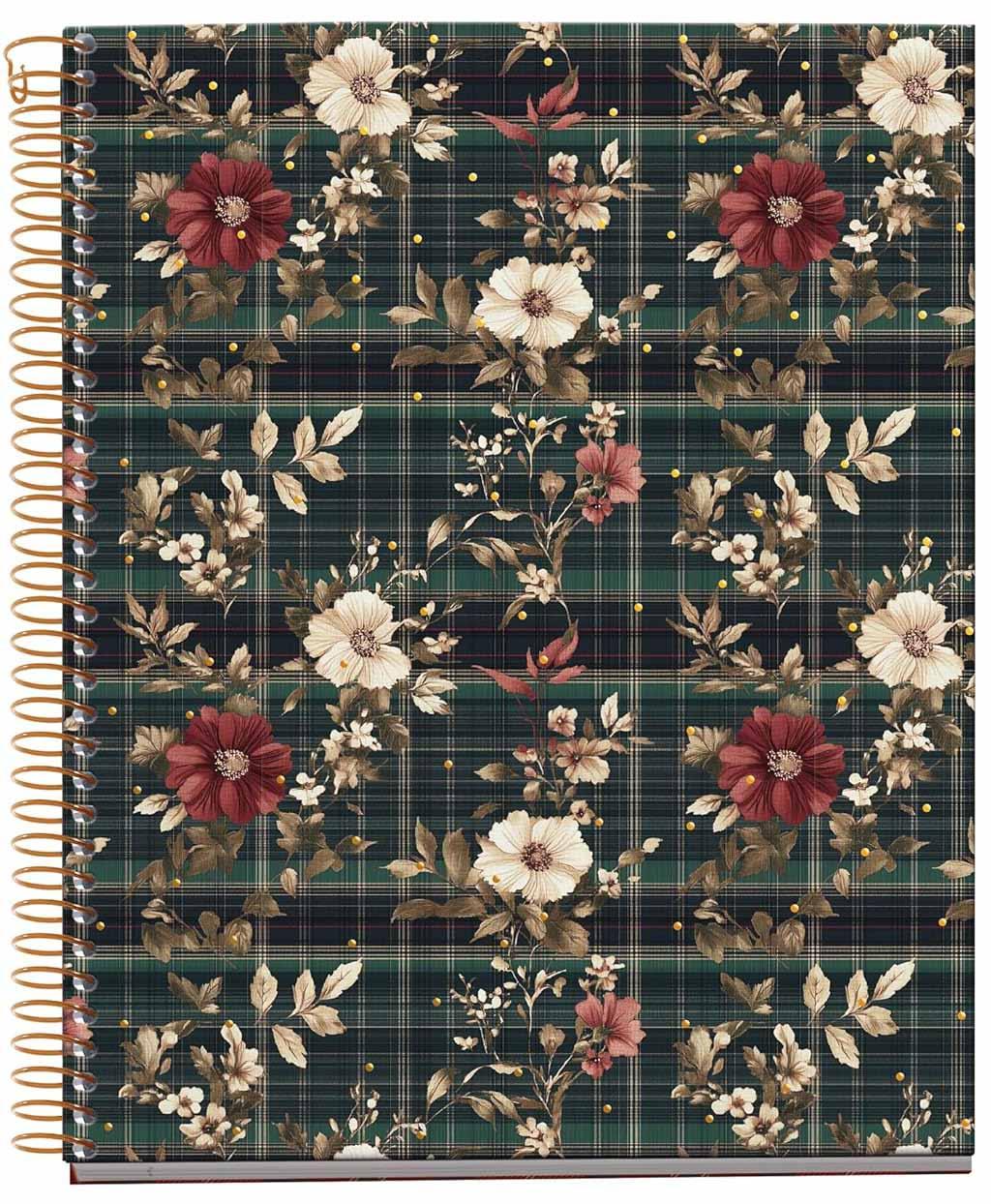 MIQUELRIUS notes A5 POPPIES HIGHLAND DAYS kvadratići 