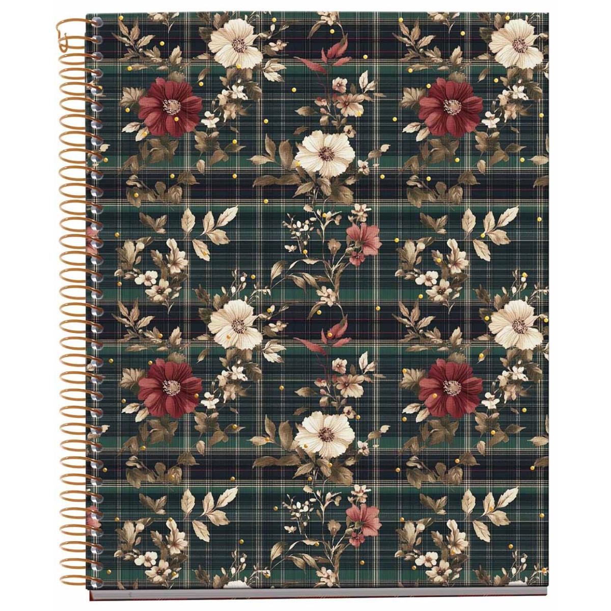 MIQUELRIUS notes A5 POPPIES HIGHLAND DAYS kvadratići 