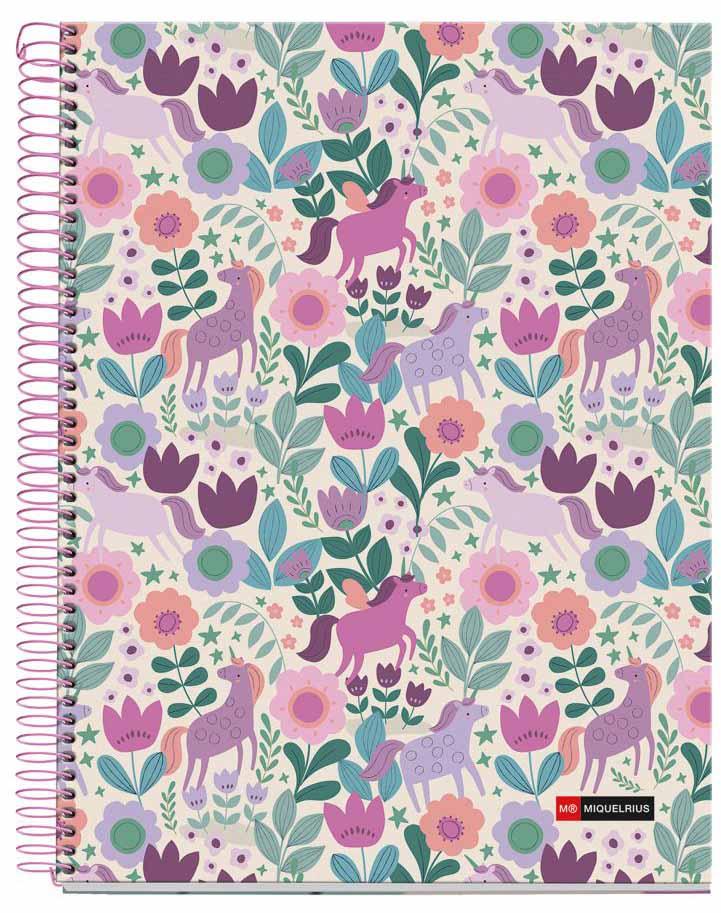 MIQUELRIUS notes A4 MAGIC UNICORN kvadratići 