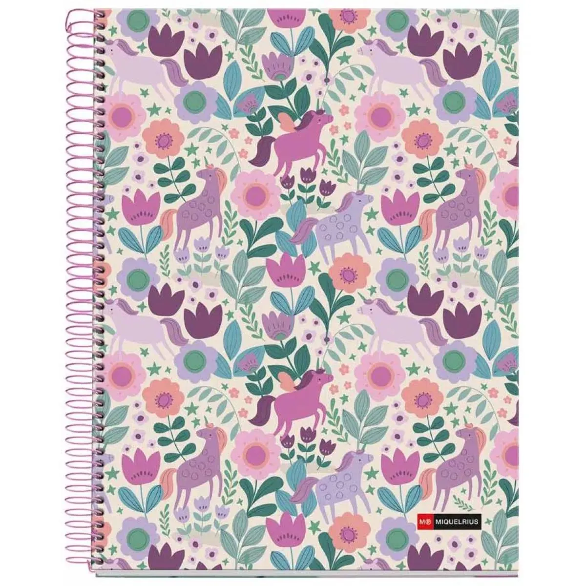 MIQUELRIUS notes A5 MAGIC UNICORN kvadratići 