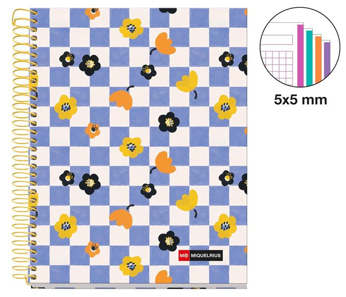 MIQUELRIUS notes A4 kvadratići SQUARE IT 