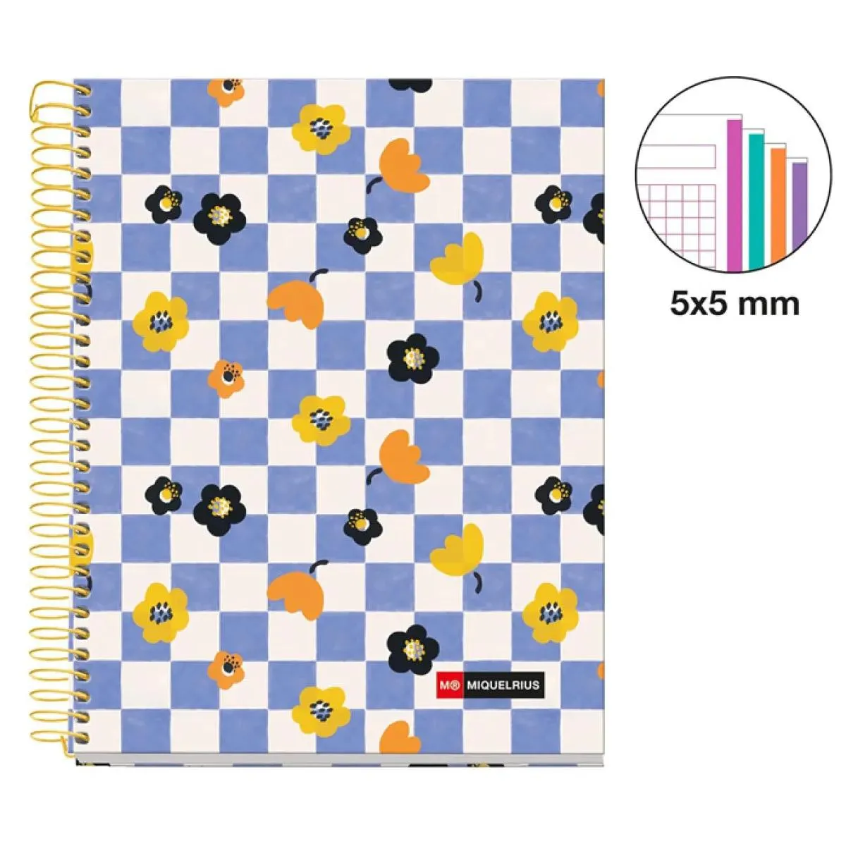 MIQUELRIUS notes A4 kvadratići SQUARE IT 