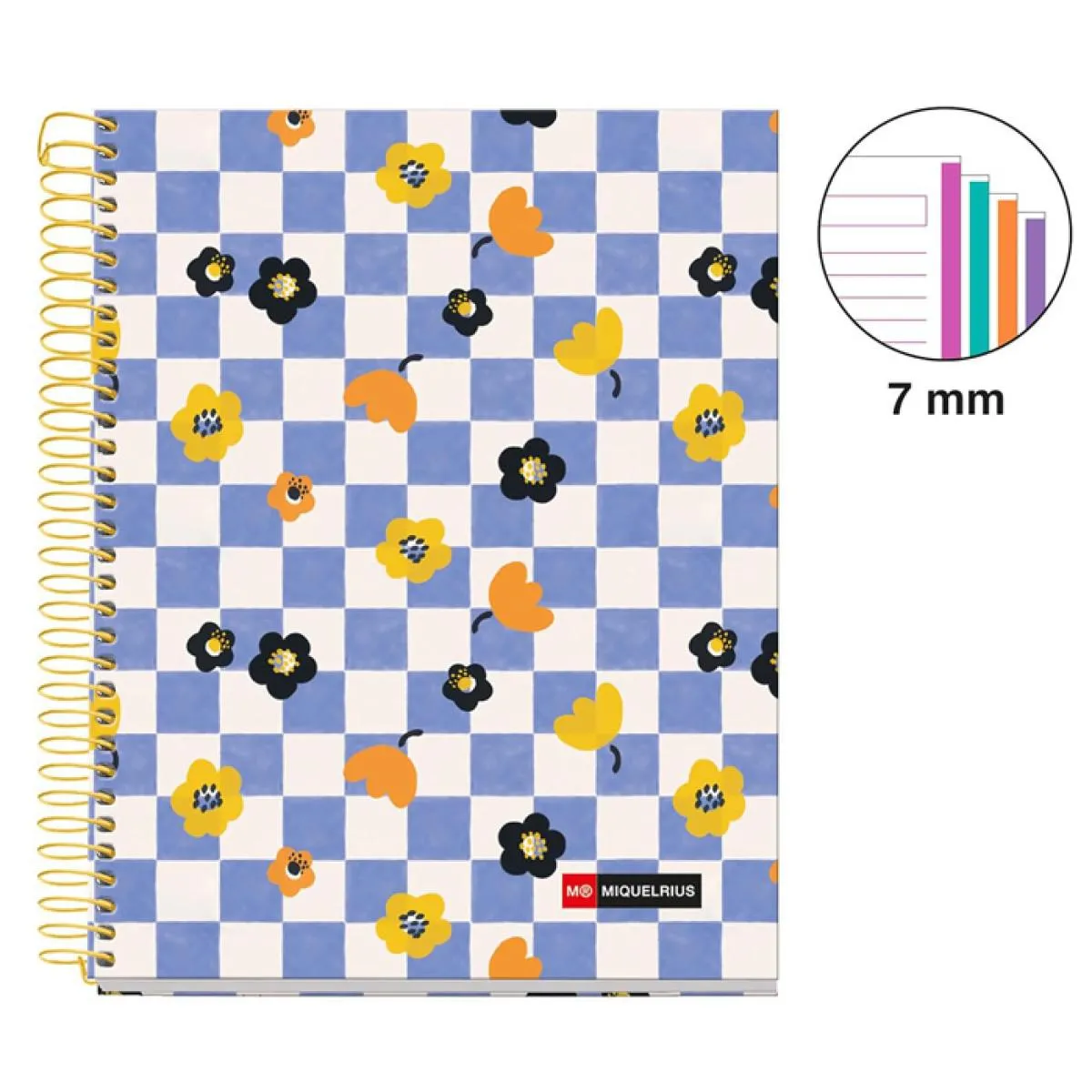 MIQUELRIUS notes A5 kvadratići SQUARE IT 