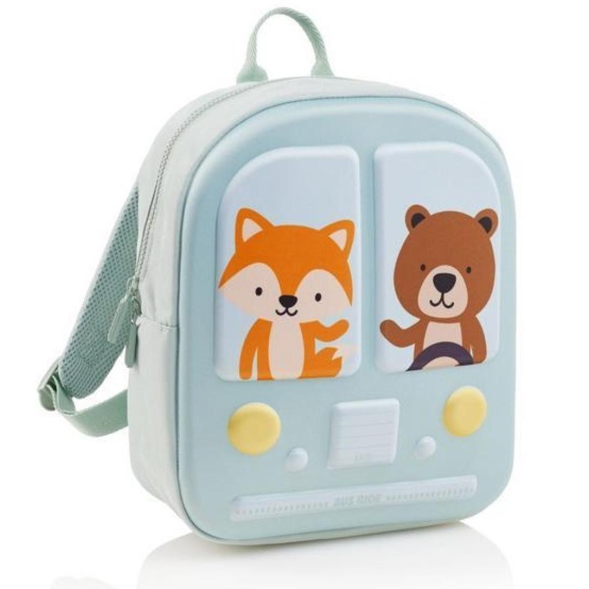 MIQUELRIUS vrtićki ranac BUS STOP - zeleni 