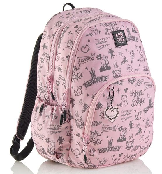 MIQUELRIUS školski ranac NOTBORING PINK 