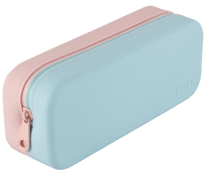 Silikonska pernica NORDIK PINK/BLUE 