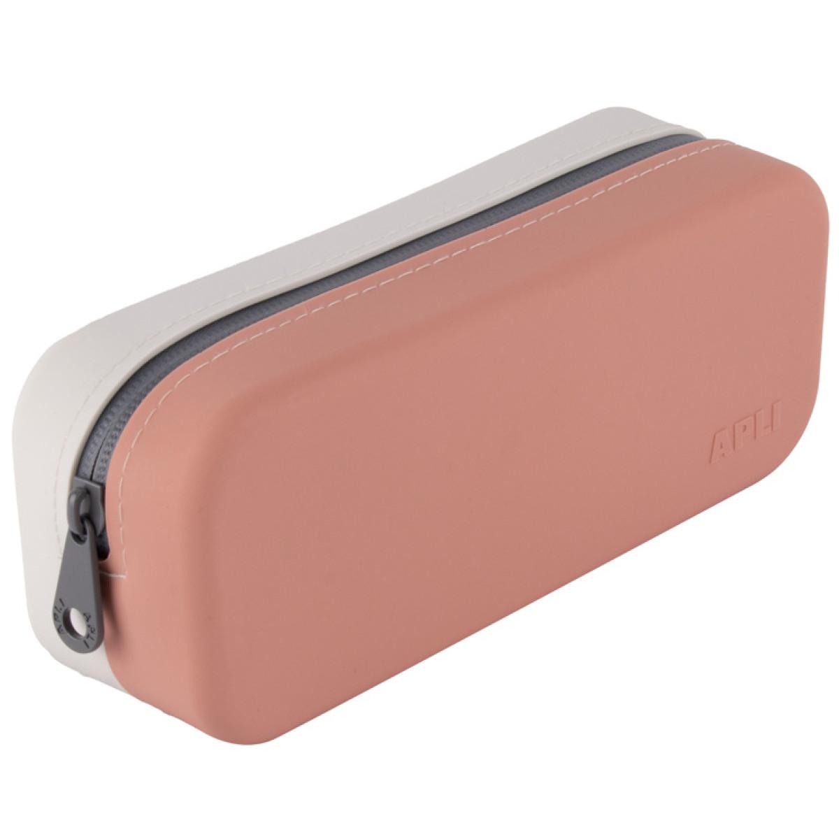 Silikonska pernica GREY/PINK 
