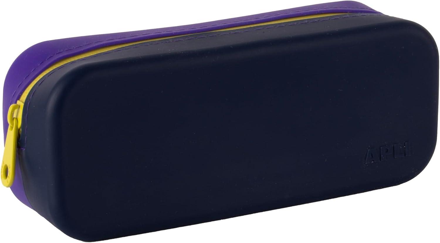 Silikonska pernica BRIGHT LILAC/MARINE 