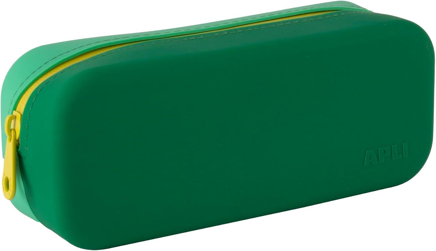 Silikonska pernica LIGHT GREEN/GREEN 