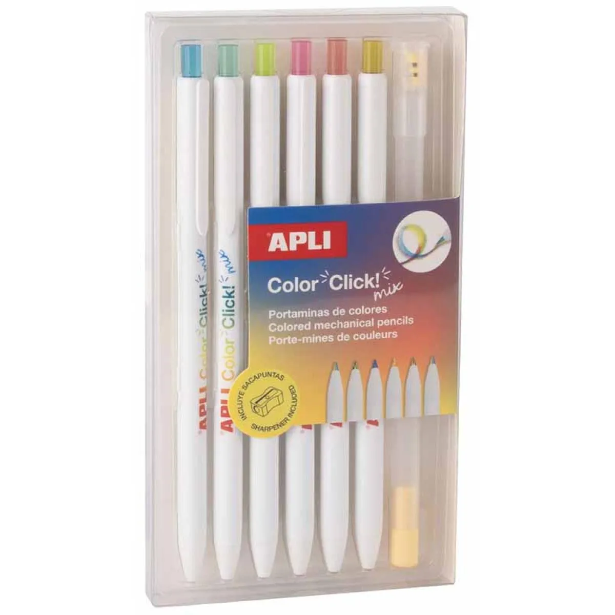 Drvene boje COLOR CLICK RAINBOW 
