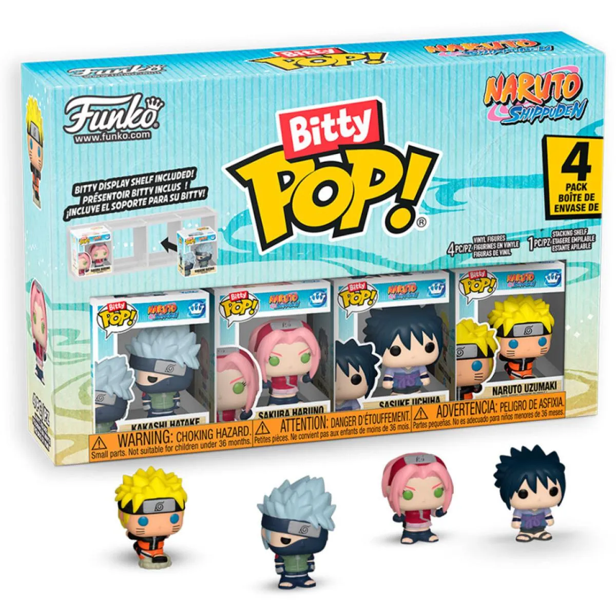 FUNKO BITTY POP! Figurica NARUTO SHIPPUDEN- TEAM 7 