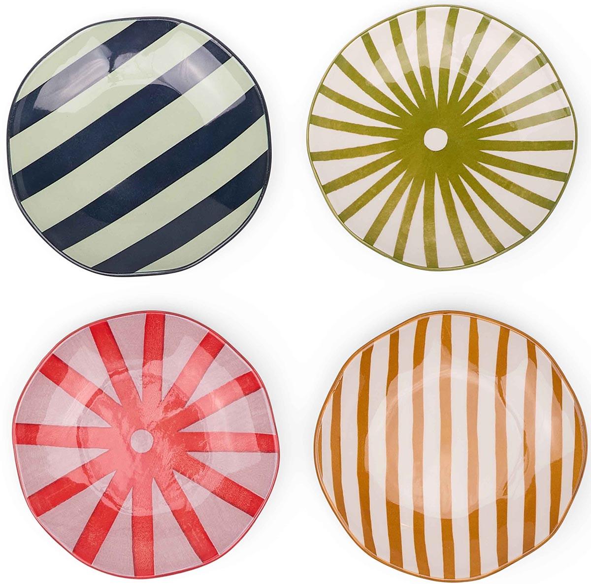 Keramički tanjirići THE MARLEY APPETIZER set od 4 