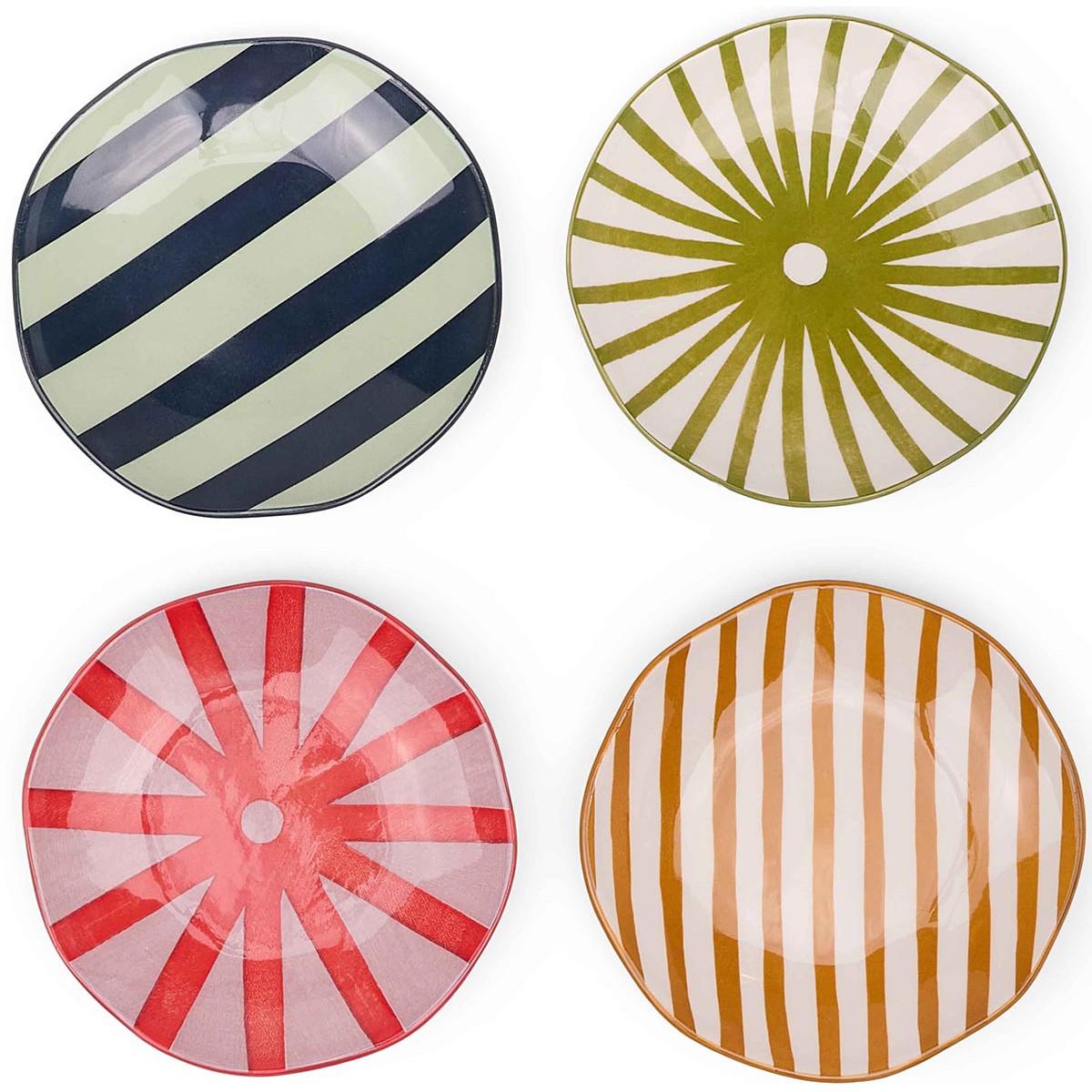 Keramički tanjirići THE MARLEY APPETIZER set od 4 