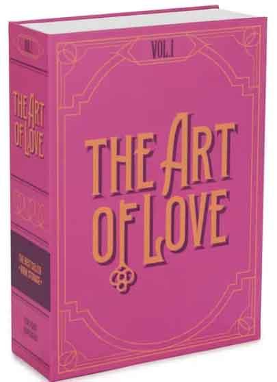 Kutija u obliku knjige THE ART OF LOVE 