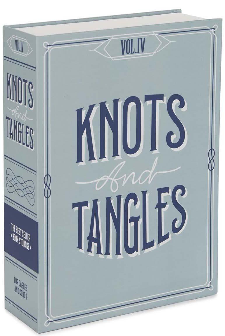 Kutija u obliku knjige KNOTS AND TANGLES 