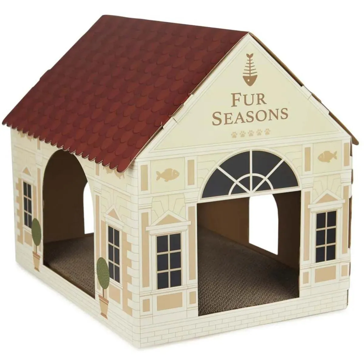 Kućica za mačke I grebalica FUR SEASONS 