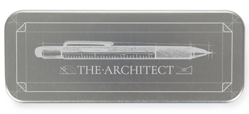 Multifunkcionalna olovka THE ARCHITECT - SREBRNA 