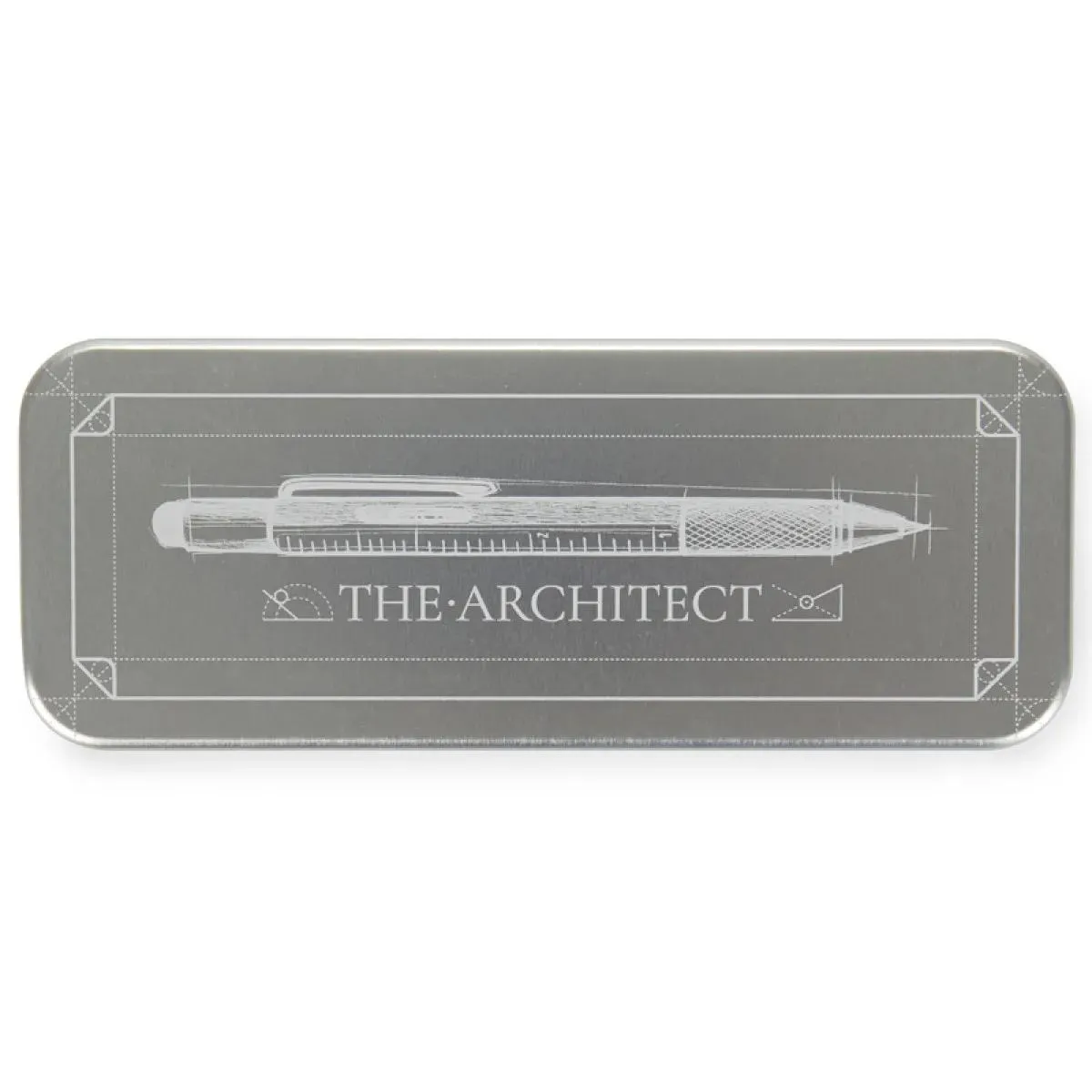 Multifunkcionalna olovka THE ARCHITECT - SREBRNA 