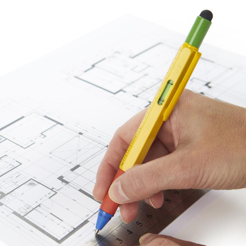 Multifunkcionalna olovka THE ARCHITECT - MULTICOLOR 