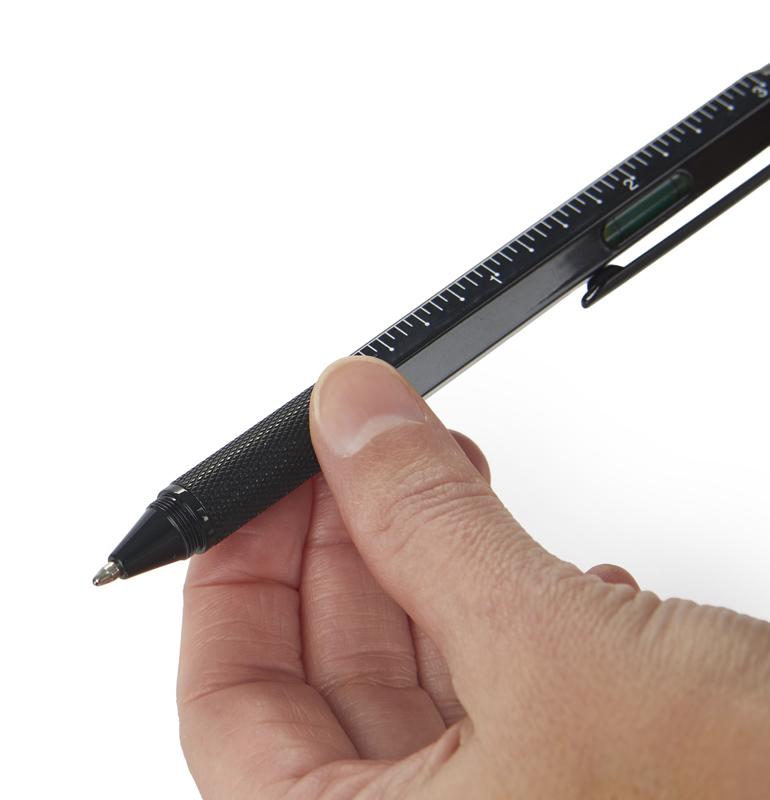 Multifunkcionalna olovka THE ARCHITECT - CRNA 