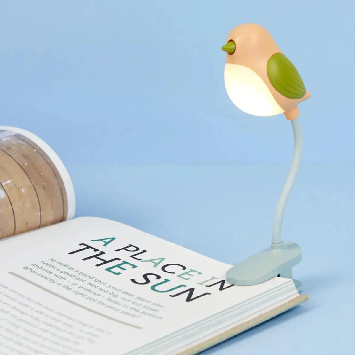 Lampica za knjigu ROZE PTIČICA 