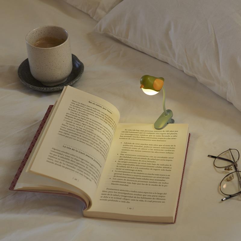 Lampica za knjigu ZELENA PTIČICA 