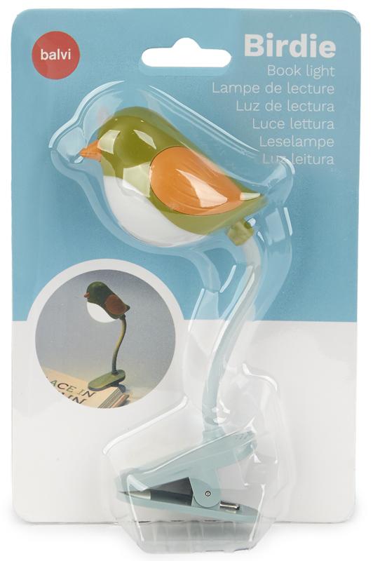 Lampica za knjigu ZELENA PTIČICA 