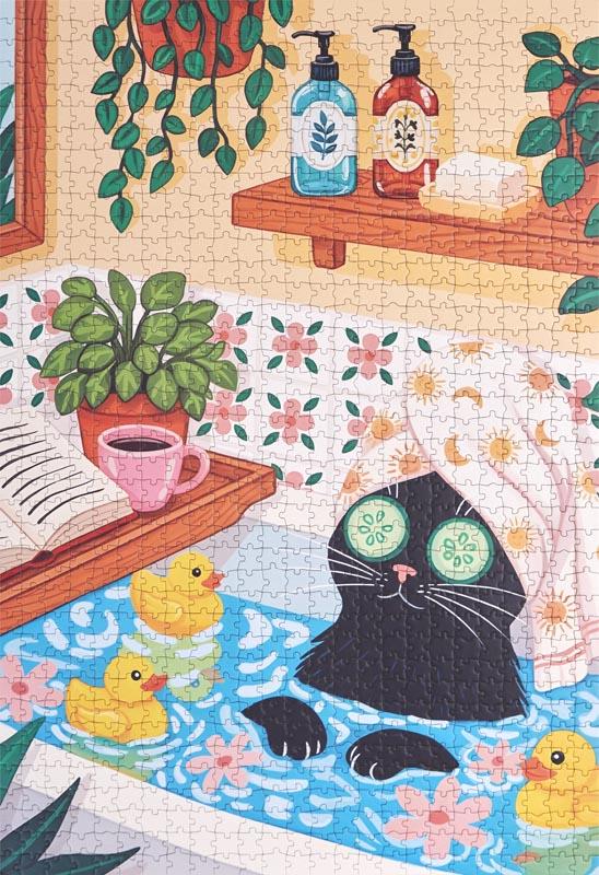 Puzzle SPA ZA MAČKE 1000kom 