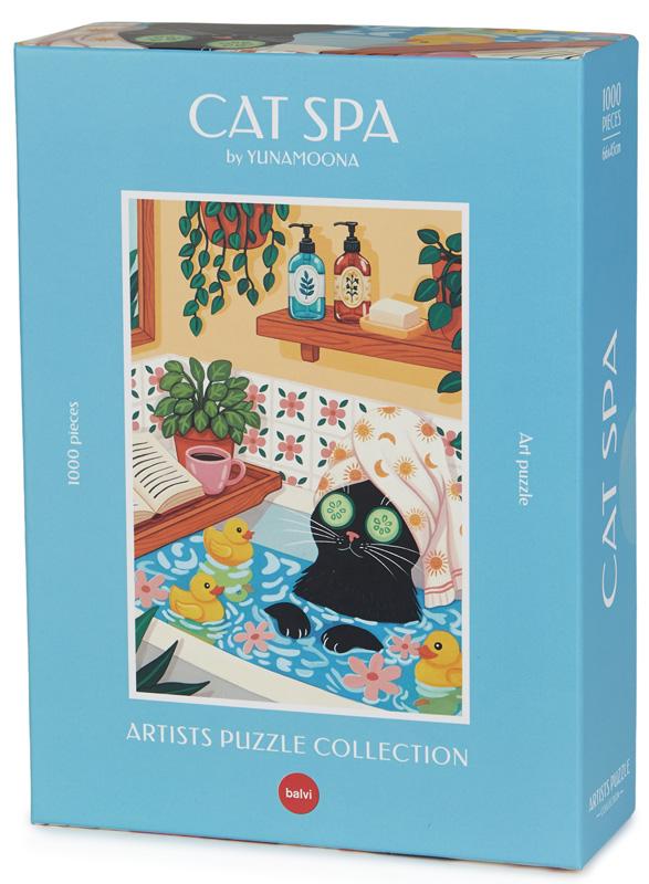 Puzzle SPA ZA MAČKE 1000kom 