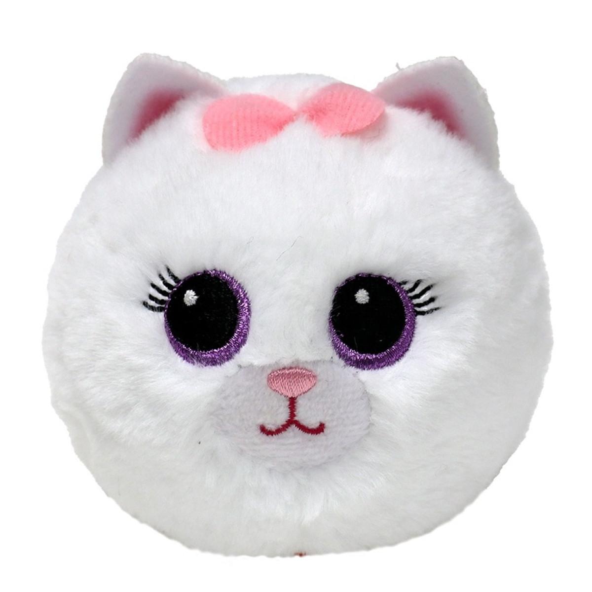 TY BEANIE BOUNCER plišana loptica BELA MACA 