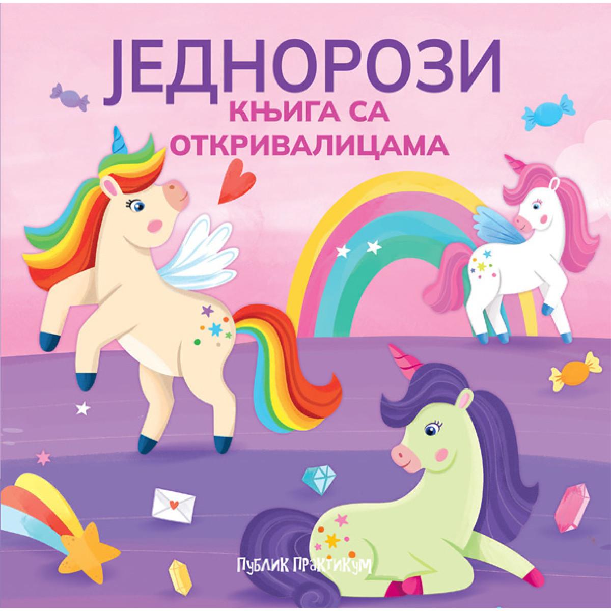 KNJIGA SA OTKRIVALICAMA - JEDNOROZI 