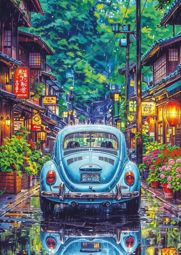 Puzzle TOKYO IN THE RAIN - 500kom 