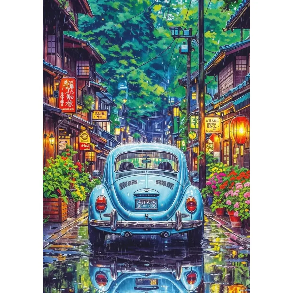 Puzzle TOKYO IN THE RAIN - 500kom 